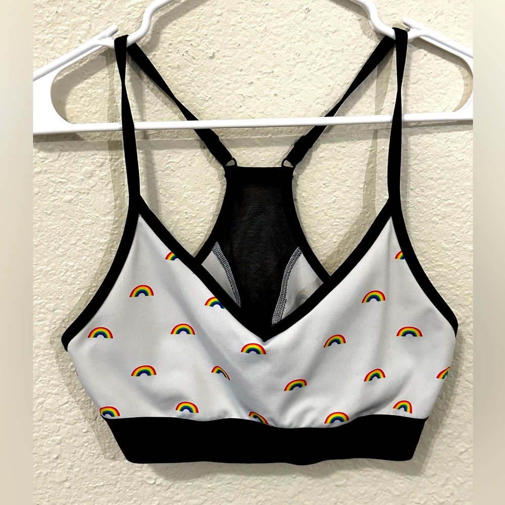 Victorias Secret Pink Sports Bra Pride Size Medium